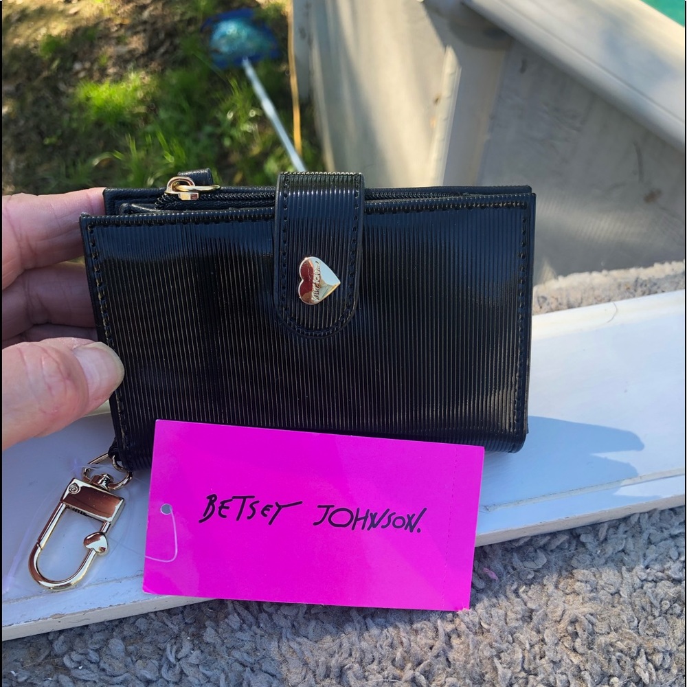 2 Betsey Johnson wallets